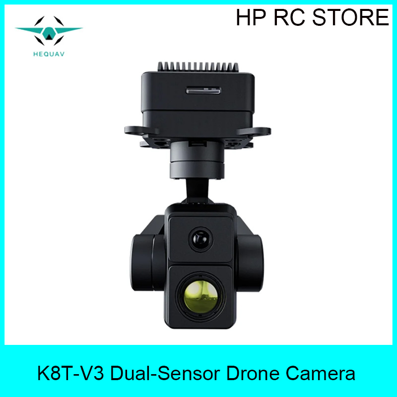 Thermal Imager Drone Gimbal - كاميرا طائرة بدون طيار HEQUAV K8T-V3