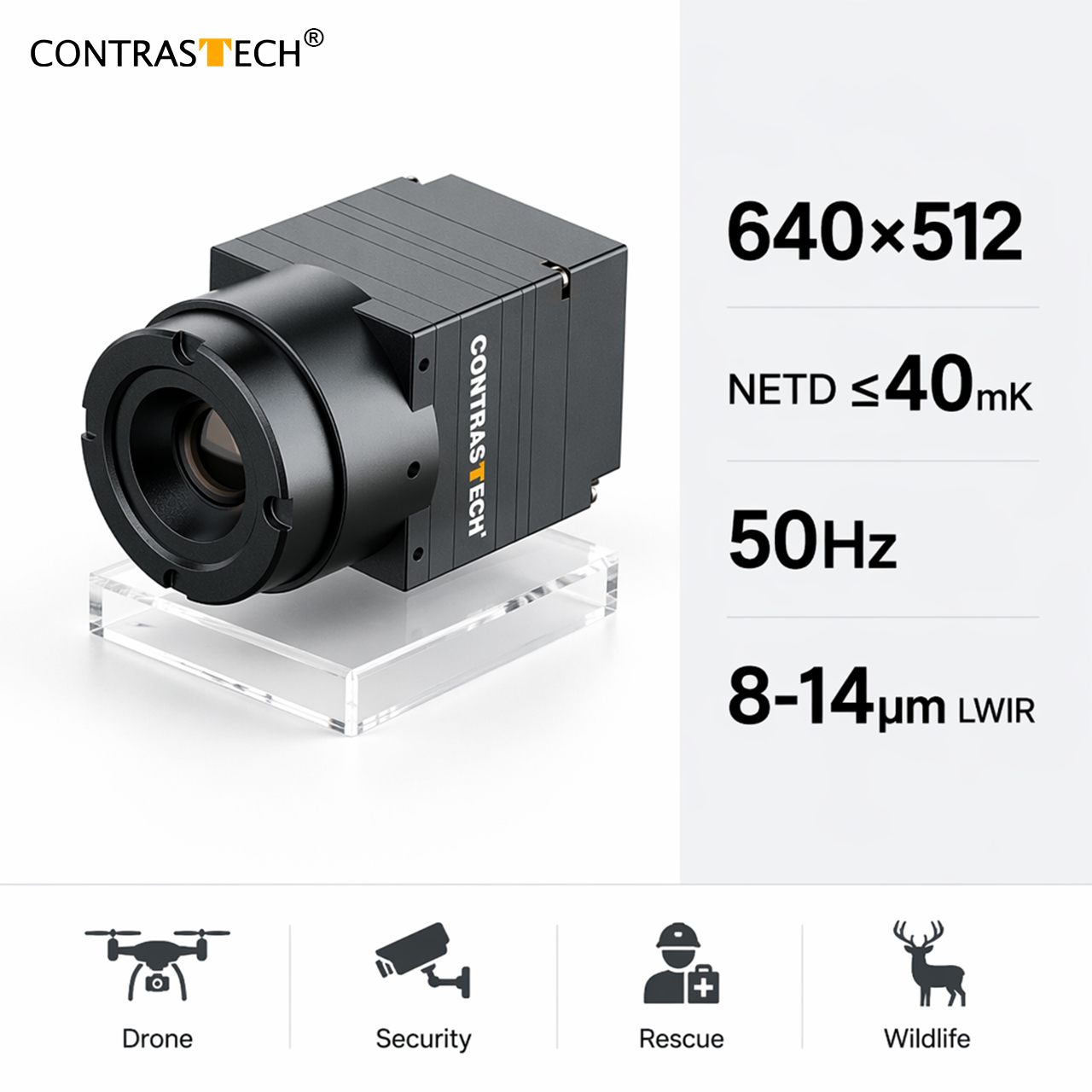 Thermal Module 640X512 Core - وحدة كاميرا حرارية 640x512 بزاوية رؤية