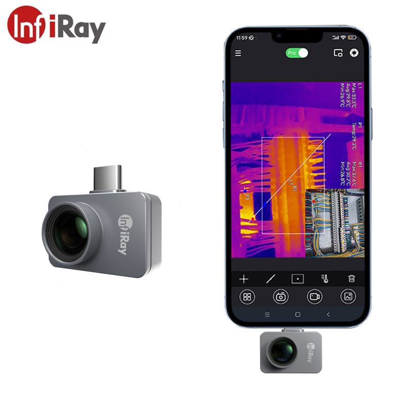 Infiray P2 Pro Macro Lens - كاميرا تصوير حراري إنفيراي P2 PRO