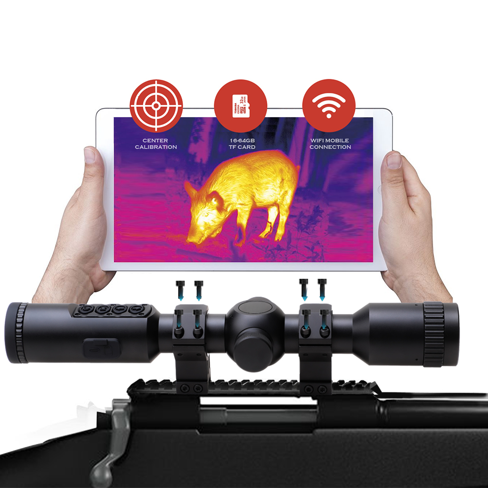 نطاق التصوير الحراري TGS225 لل - مراجعة Hunting Thermal Imaging Scope وسعره