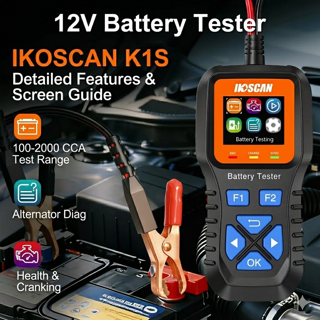 جهاز اختبار بطارية السيارة IKO - مراجعة Topdon Tc001 Thermal Camera وسعره