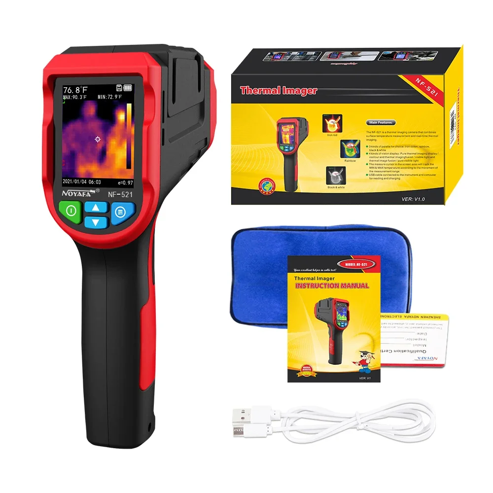 NOYAFA NF-521 التصوير الحراري  - مراجعة Nf 521 Thermal Imaging Camera وسعره