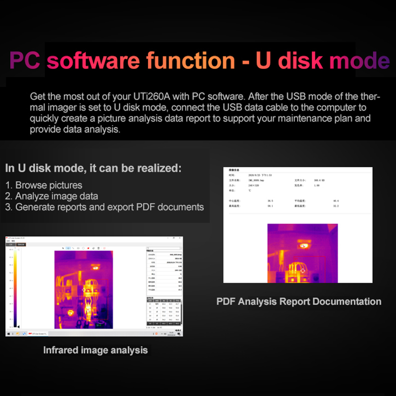 UNI-T UTI260B UTI260A كاميرا ا - مراجعة Nf 521 Thermal Imaging Camera وسعره