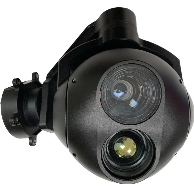 كاميرا U-AV 4K 30x زووم بصري D - مراجعة Thermal Imager Drone Gimbal وسعره