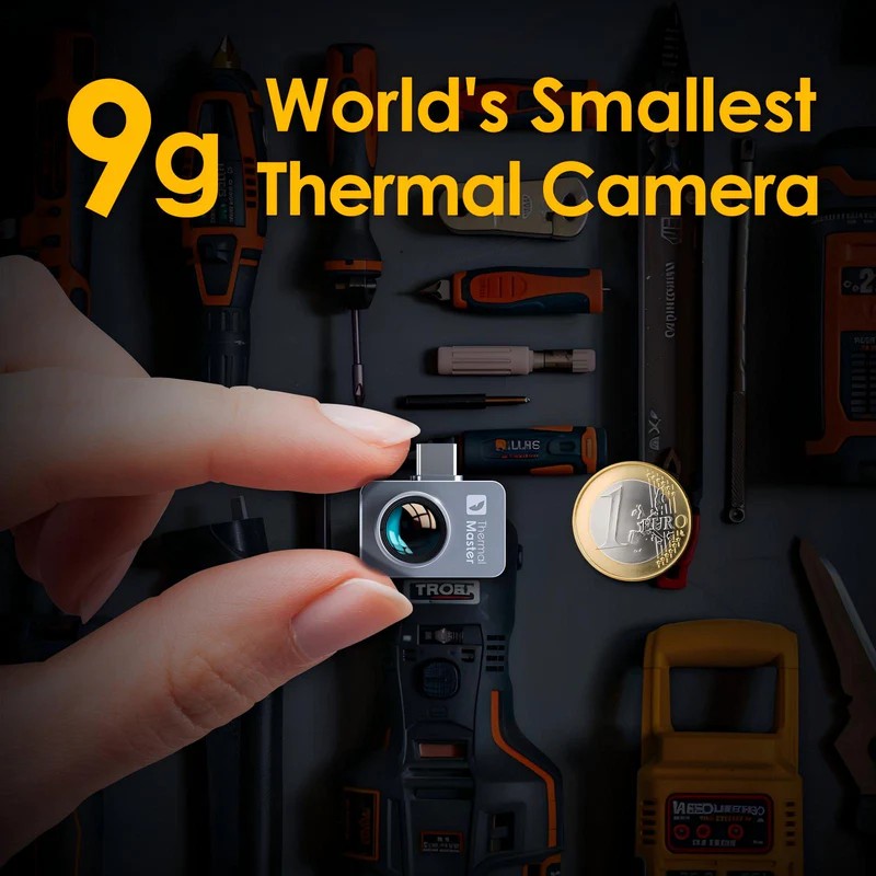 كاميرا InfiRay P2 Pro الحرارية - مراجعة Infiray P2 Pro Macro Lens وسعره