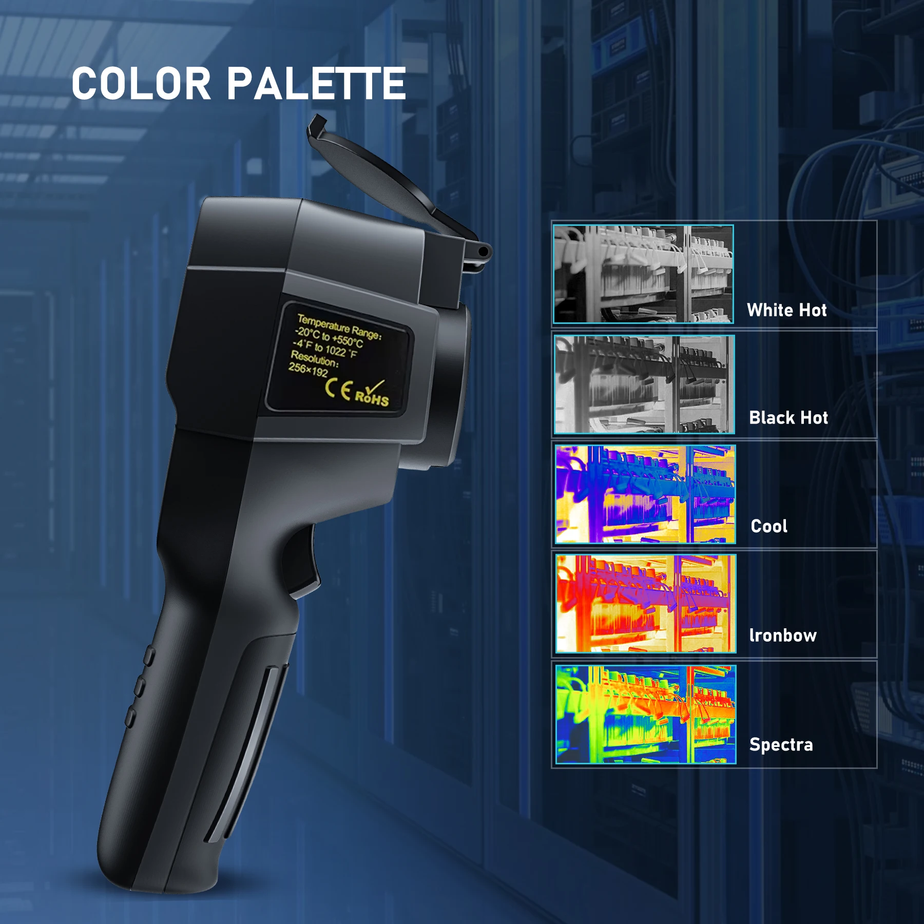 جهاز تصوير حراري كهربائي محمول - مراجعة Nf 521 Thermal Imaging Camera وسعره