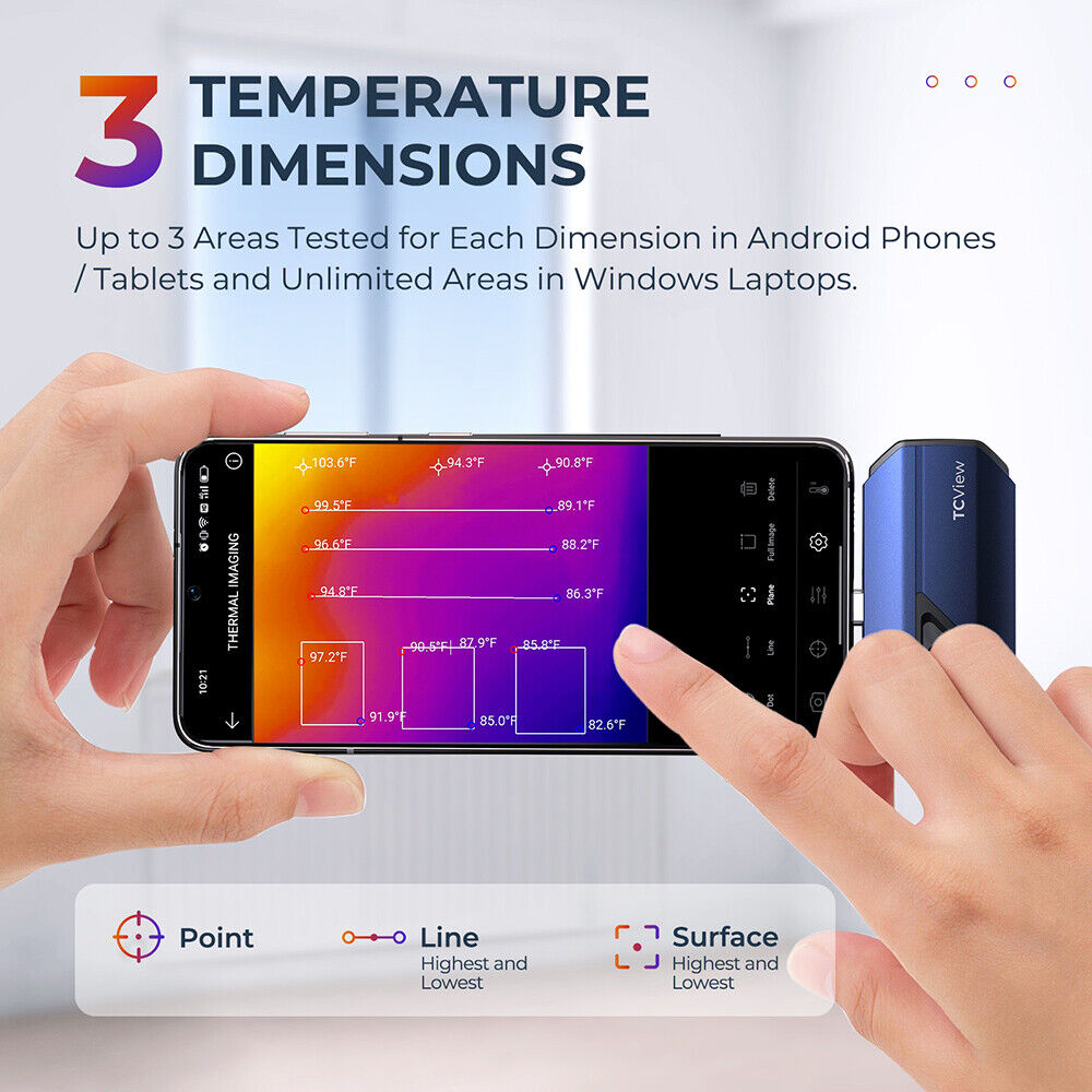 TOPDON TC001 كاميرا التصوير ال - مراجعة Topdon Tc001 Thermal Camera وسعره