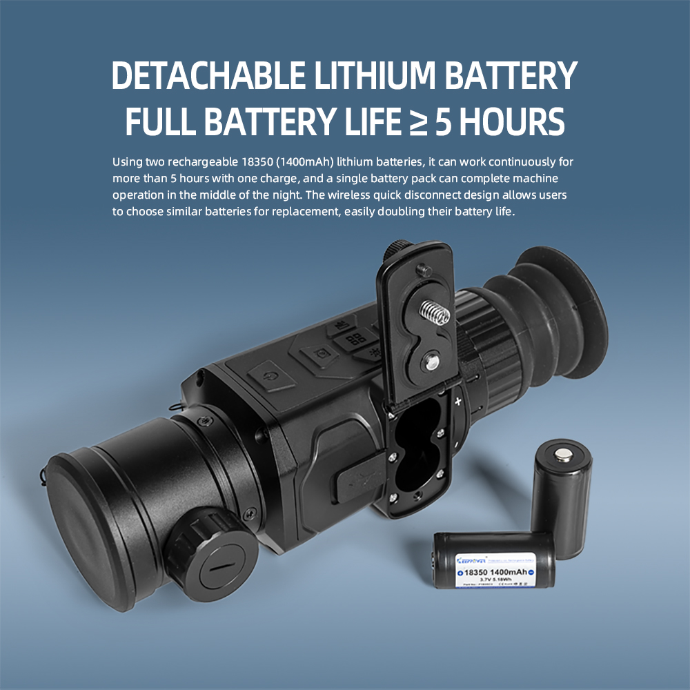 كاميرا حرارية عالية الدقة جديد - مراجعة Hunting Thermal Imaging Scope وسعره