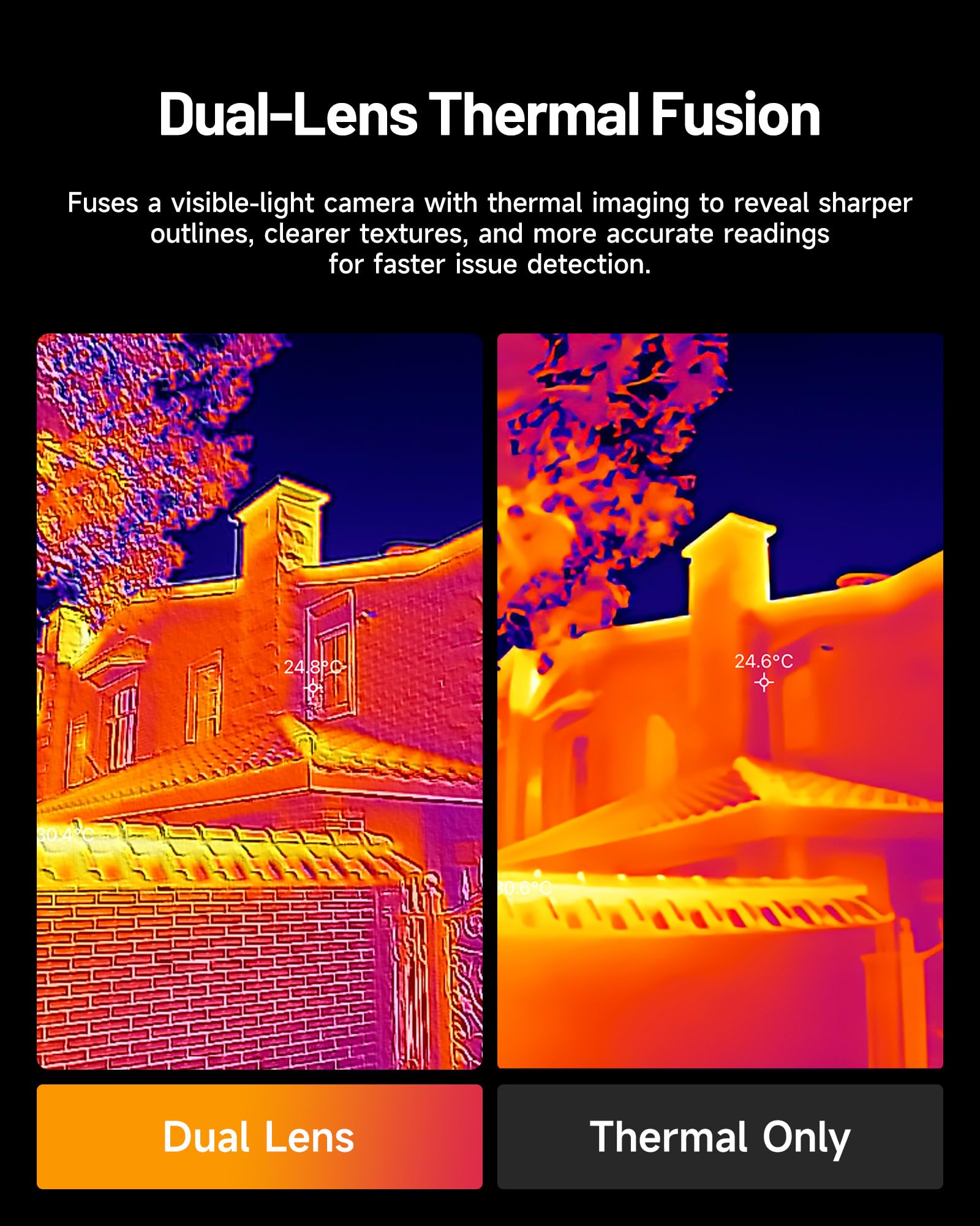 كاميرا حرارية ثنائية العدسة TO - مراجعة Topdon Tc001 Thermal Camera وسعره
