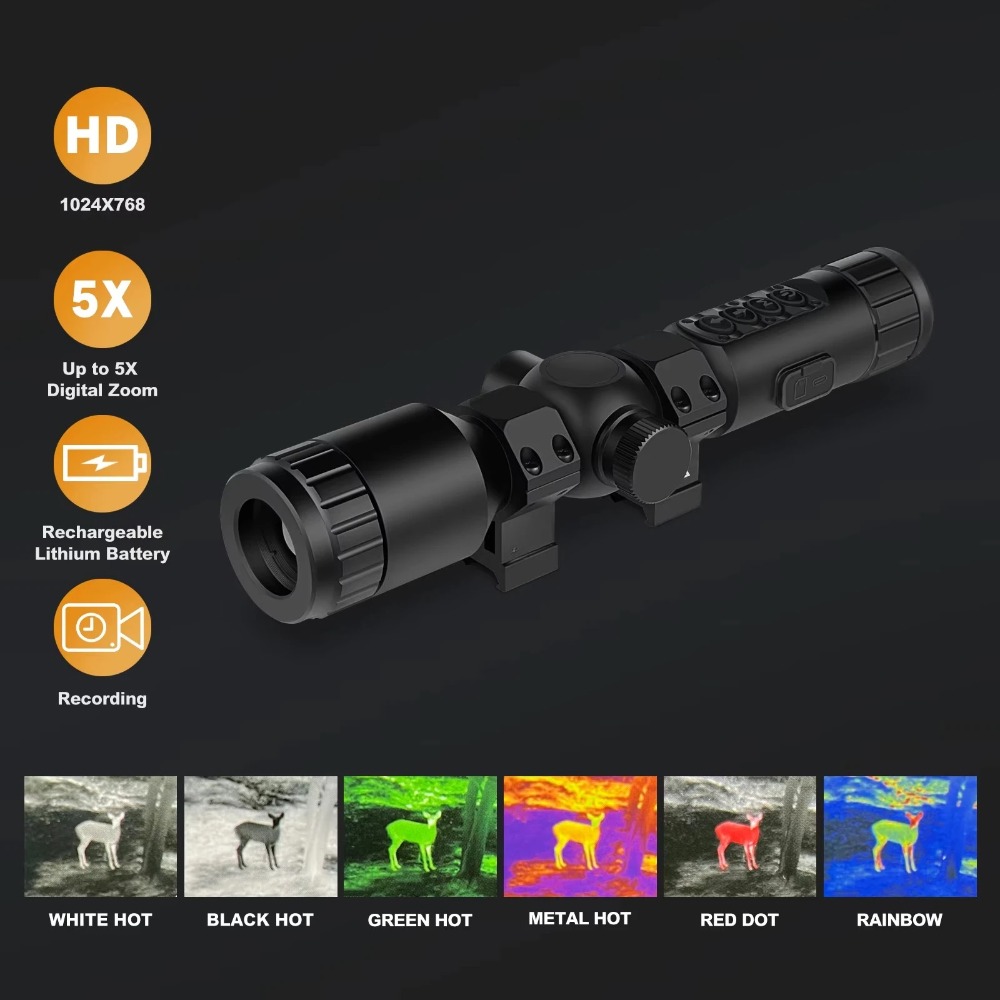 2x-5x TGS300 1024x768 2-5x متع - مراجعة Thermal Scope Night Vision Monocular وسعره