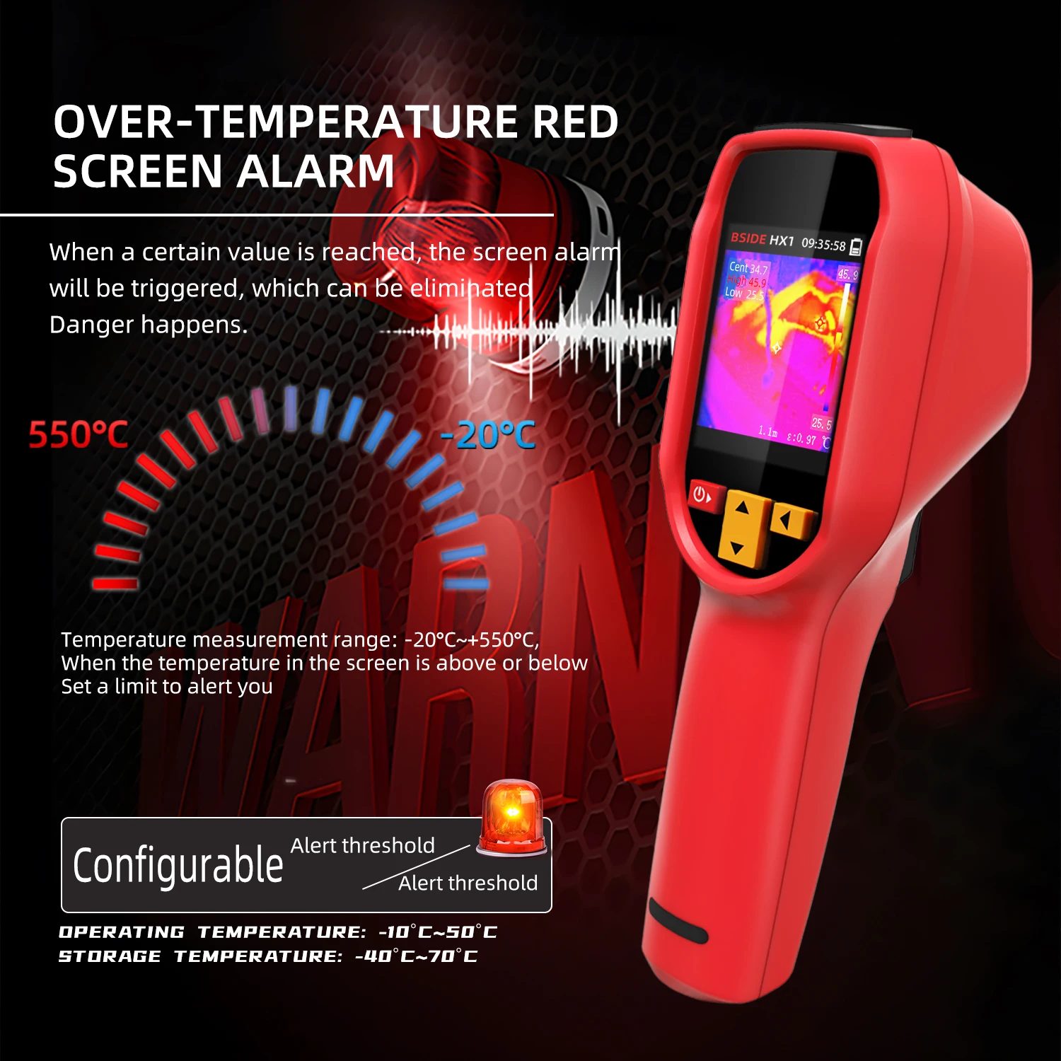 كاميرا تصوير حراري BSIDE HX1 2 - مراجعة Thermal Imager Pcb Repair وسعره
