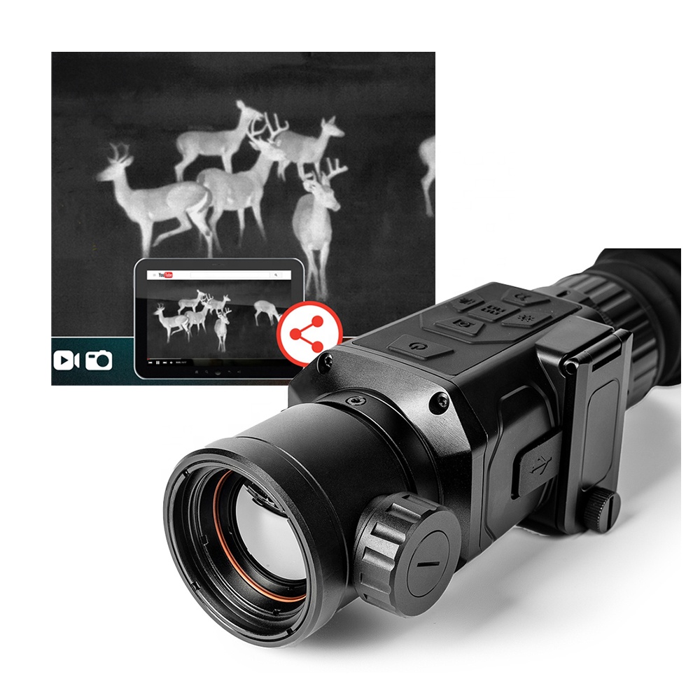 8x طويلة المدى الصيد الحرارية  - مراجعة Hunting Thermal Imaging Scope وسعره
