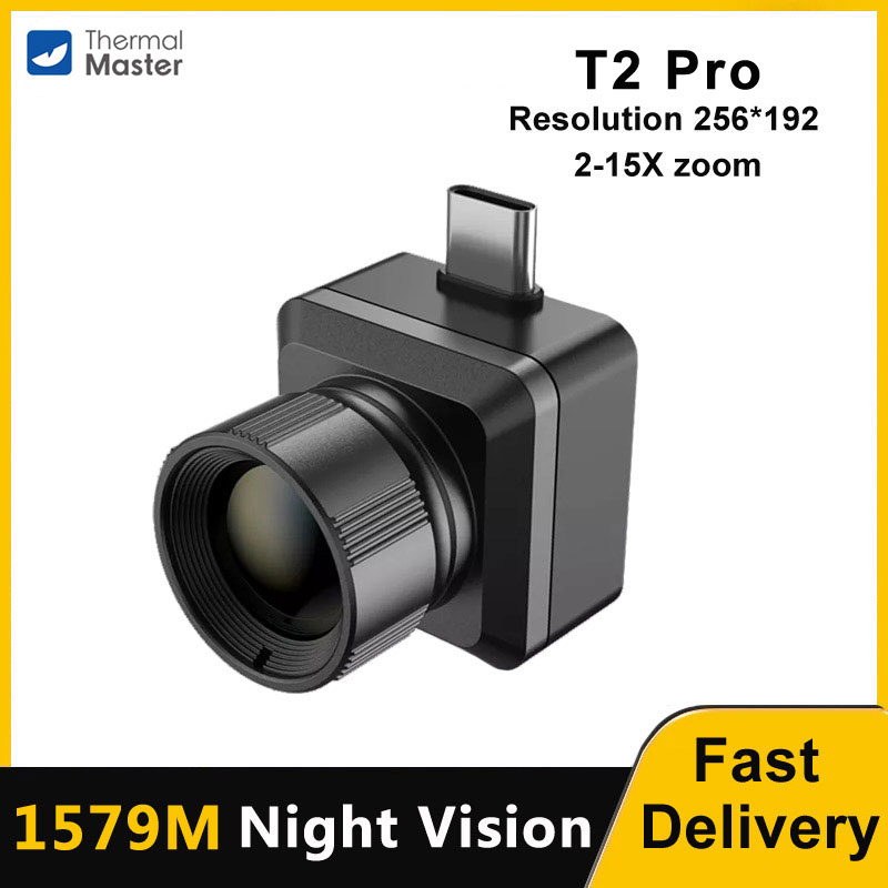 InfiRay T2 Pro كاميرا تصوير حر - مراجعة Infiray P2 Pro Macro Lens وسعره