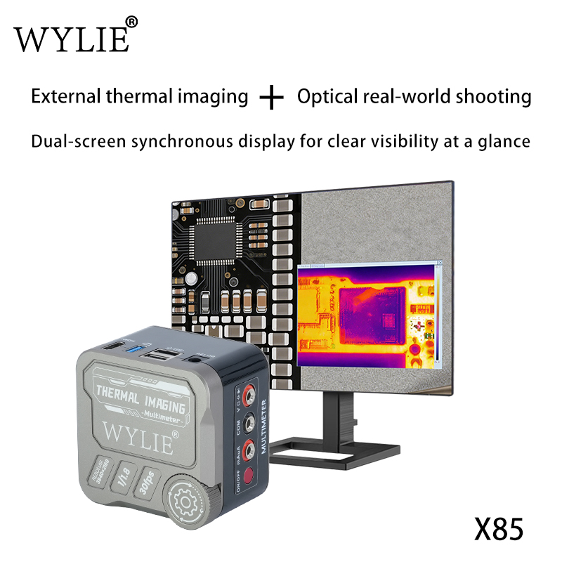 كاميرا مجهر صناعي WYLIE X85 بد - مراجعة Thermal Imager Pcb Repair وسعره