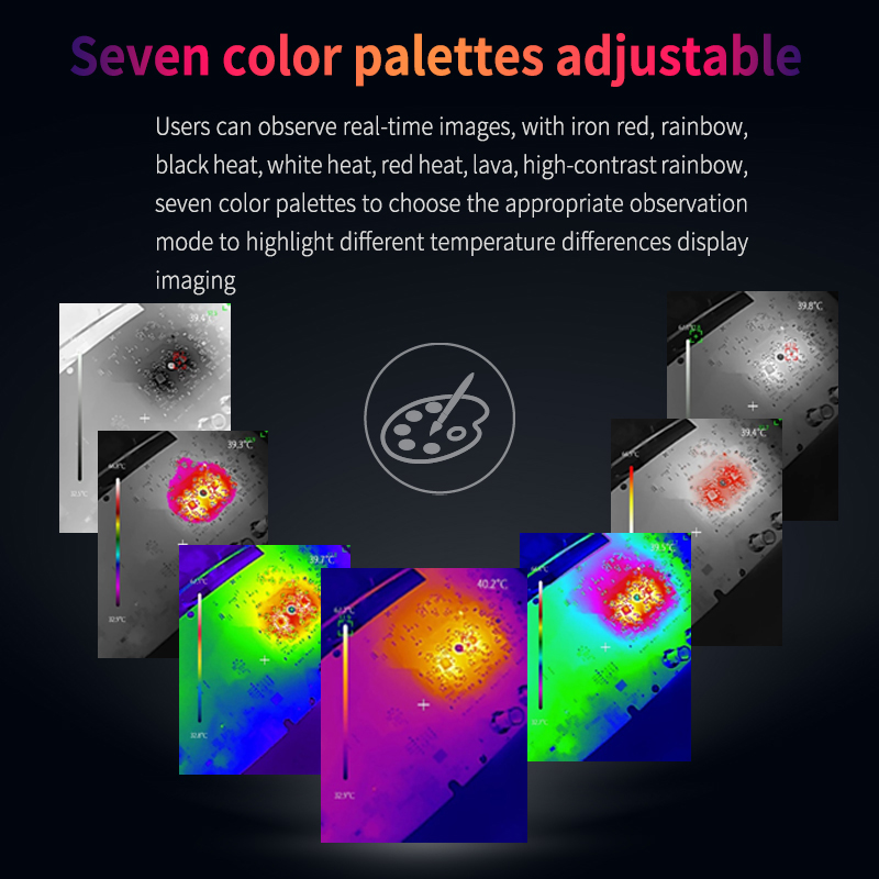 كاميرا حرارية UNI-T للهواتف ال - مراجعة Thermal Imaging Camera 256X192 وسعره