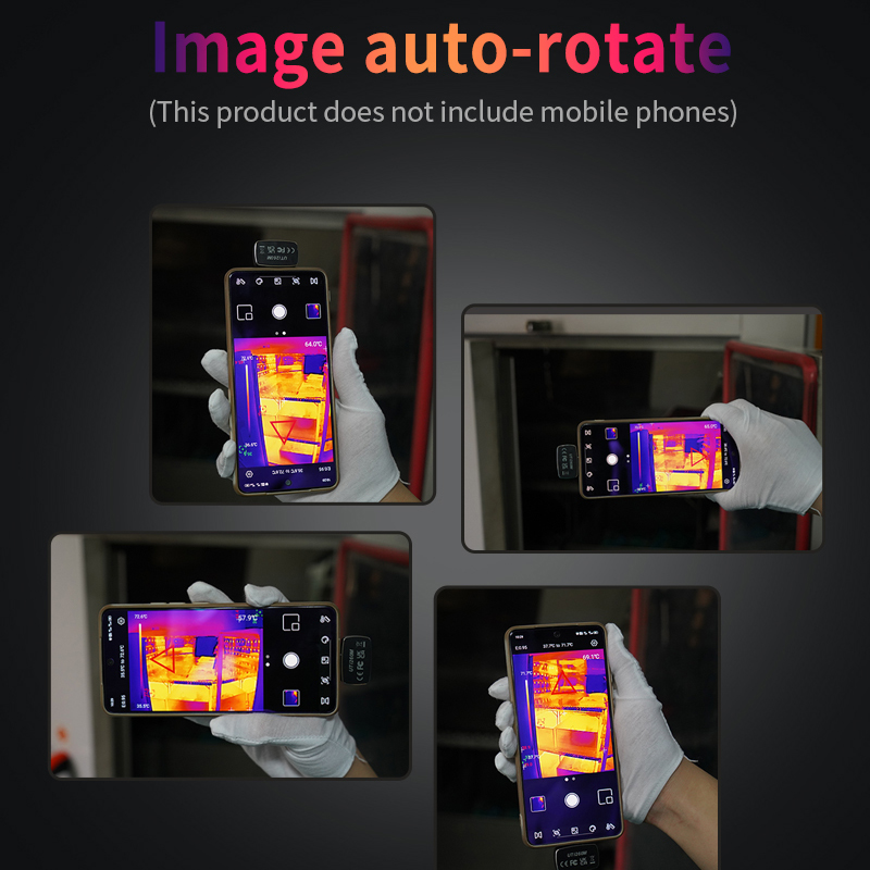 كاميرا حرارية UNI-T للهواتف ال - مراجعة Thermal Imaging Camera 256X192 وسعره