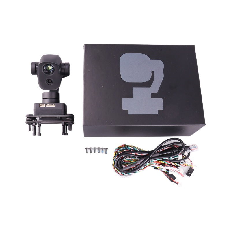 كاميرا جيمبال صغيرة مزدوجة الإ - مراجعة Thermal Imager Drone Gimbal وسعره