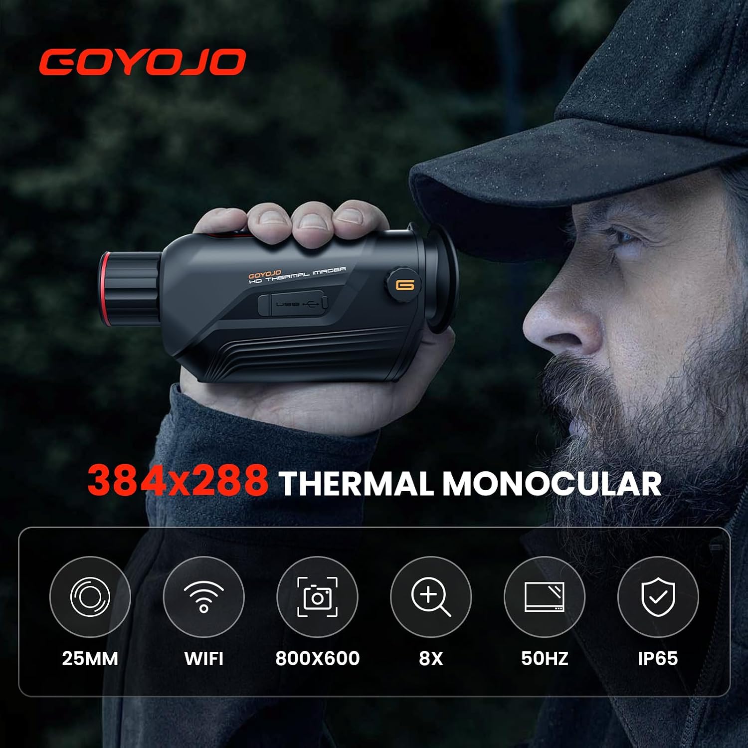 منظار حراري GOYOJO G325 G315 ل - مراجعة Hunting Thermal Imaging Scope وسعره